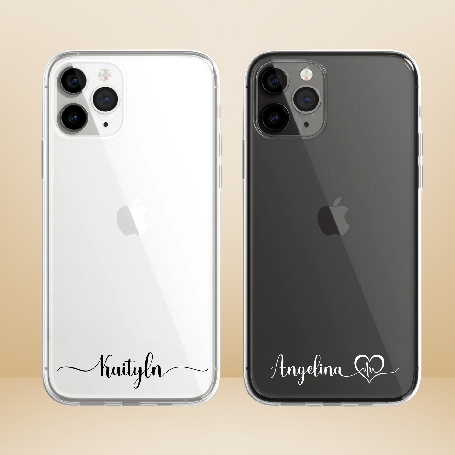 Clear Personalized Phone Case