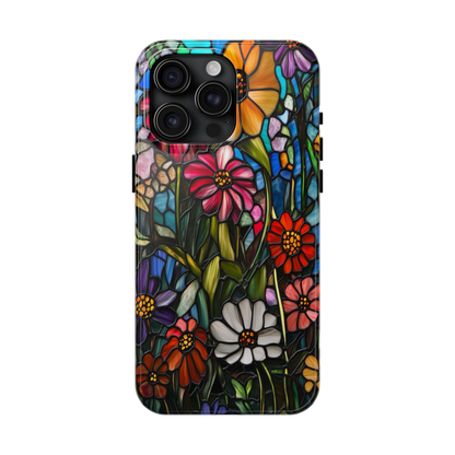 Stained Glass Wildflower Look