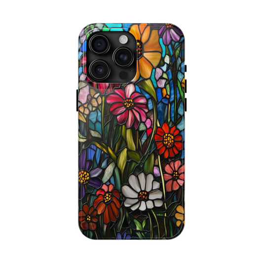 Stained Glass Wildflower Look