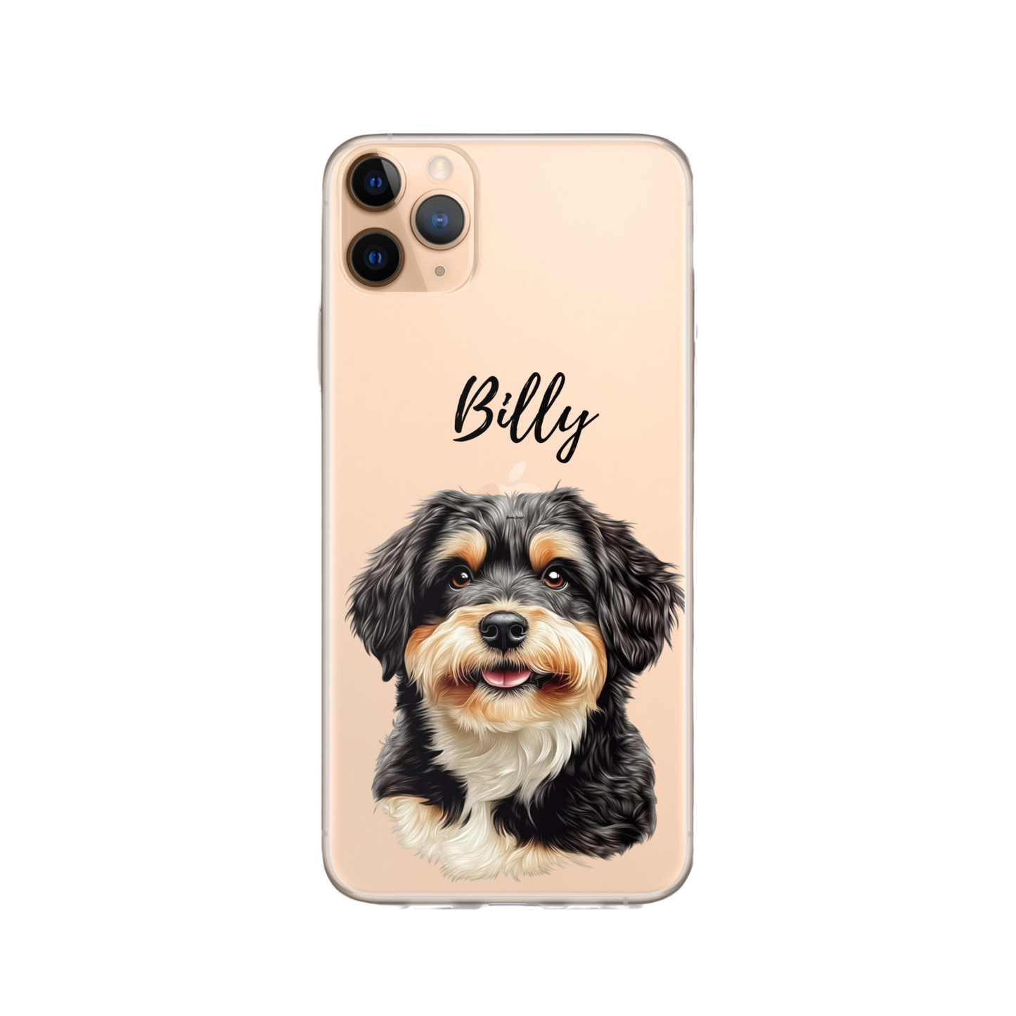 Custom Pet Photo iPhone Transparent Case